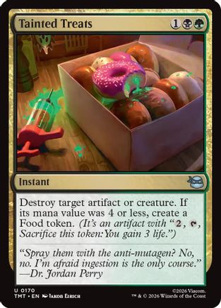 Tainted Treats 0170 Teenage Mutant Ninja Turtles MTG UC NM