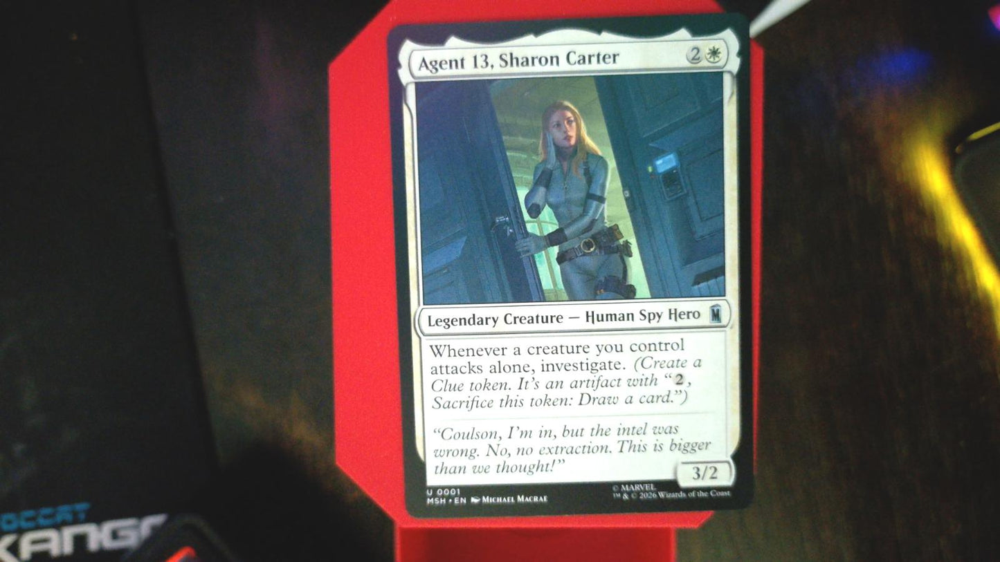Agent 13, Sharon Carter 1 Marvel Super Heroes MTG UC NM