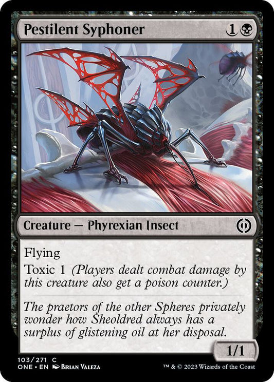Pestilent Syphoner 103 Phyrexia: All Will Be One MTG C NM