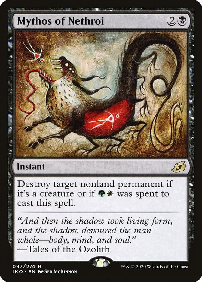 Mythos of Nethroi 97 Ikoria: Lair of Behemoths MTG R Foil NM