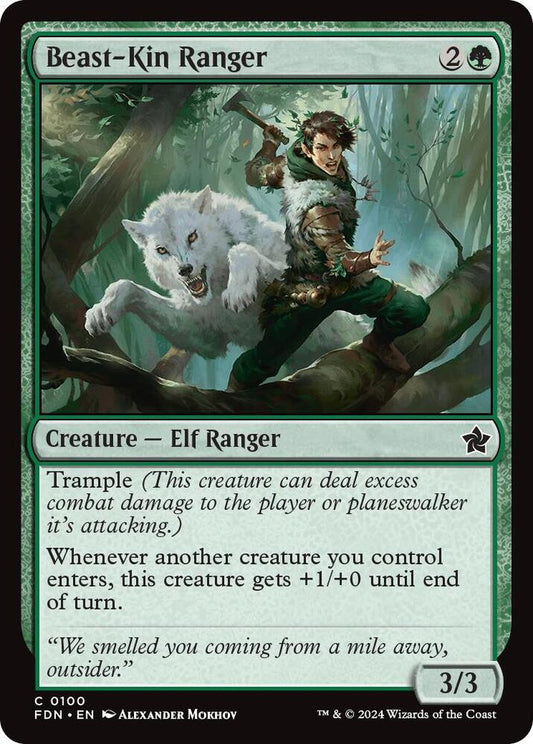 Beast-Kin Ranger 100 Foundations MTG C NM