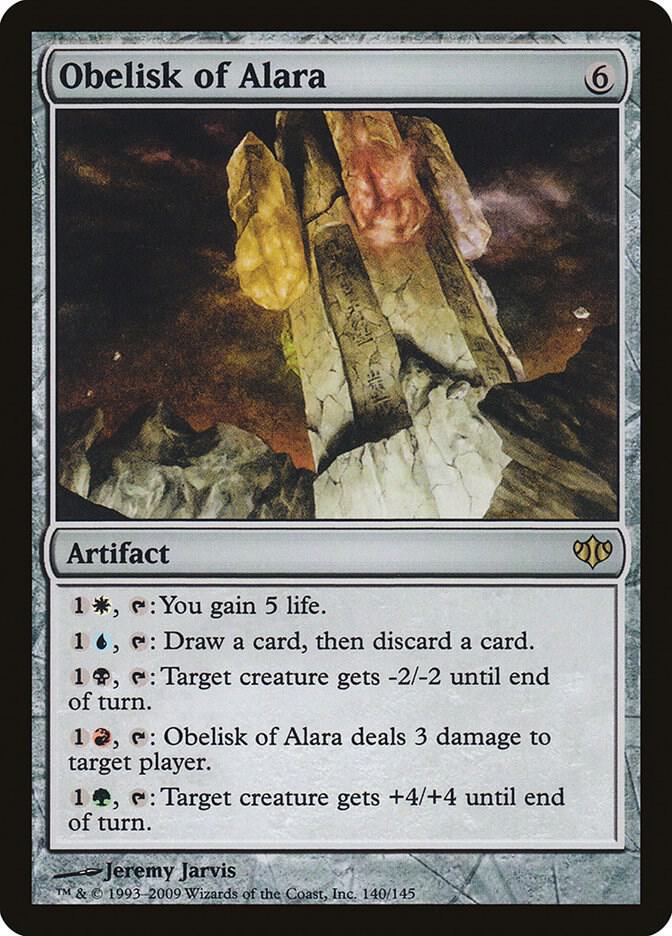 Obelisk of Alara 140 Conflux MTG R LP