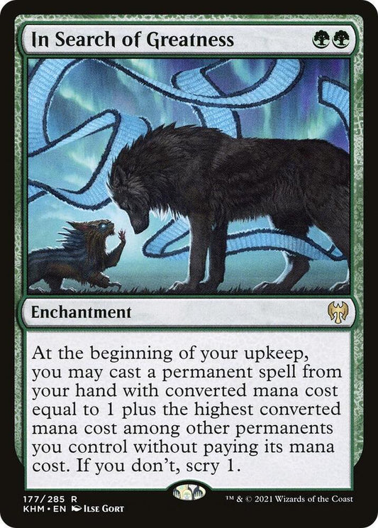 In Search of Greatness 177 Kaldheim MTG R NM