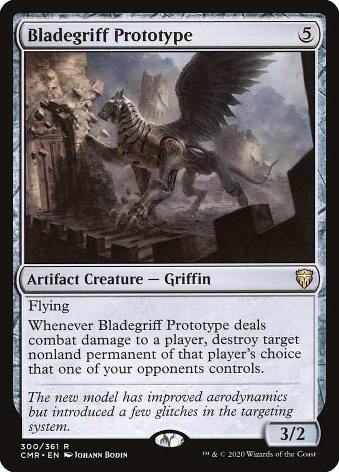 Bladegriff Prototype 300 Commander Legends MTG R Foil NM