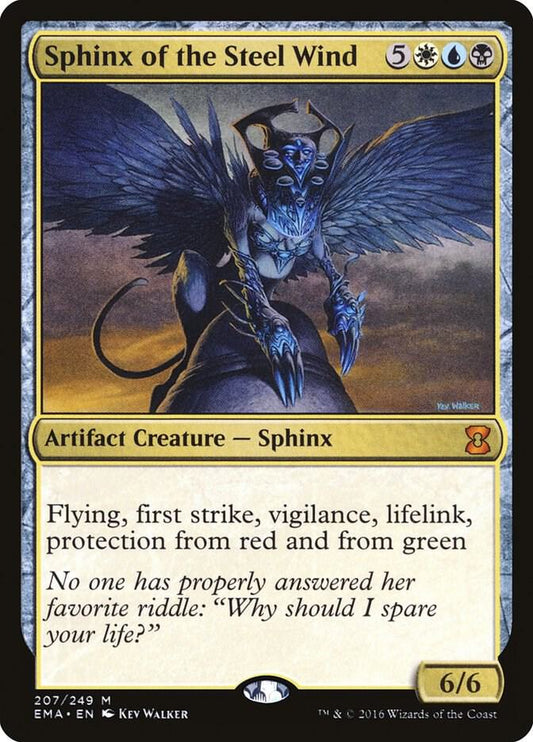 Sphinx of the Steel Wind 207 Eternal Masters MTG Mythic Foil NM