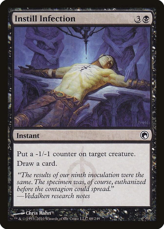 Instill Infection 68 Scars of Mirrodin MTG C NM