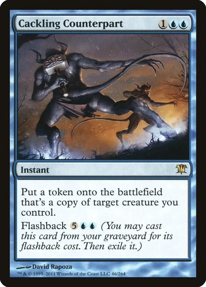 Cackling Counterpart 46 Innistrad MTG R LP