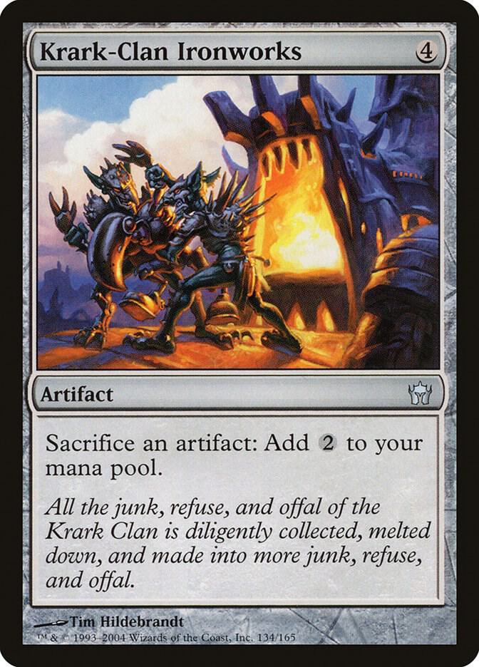 Krark-Clan Ironworks 134 Fifth Dawn MTG UC LP