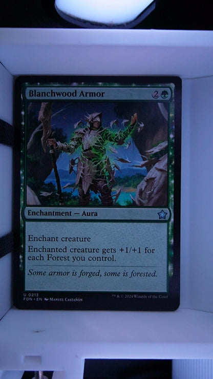 Blanchwood Armor 213 Foundations MTG UC NM