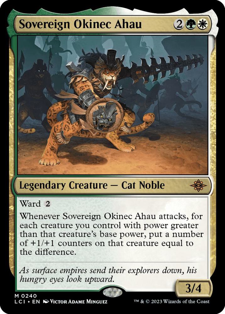 Sovereign Okinec Ahau 240 The Lost Caverns of Ixalan MTG Mythic NM