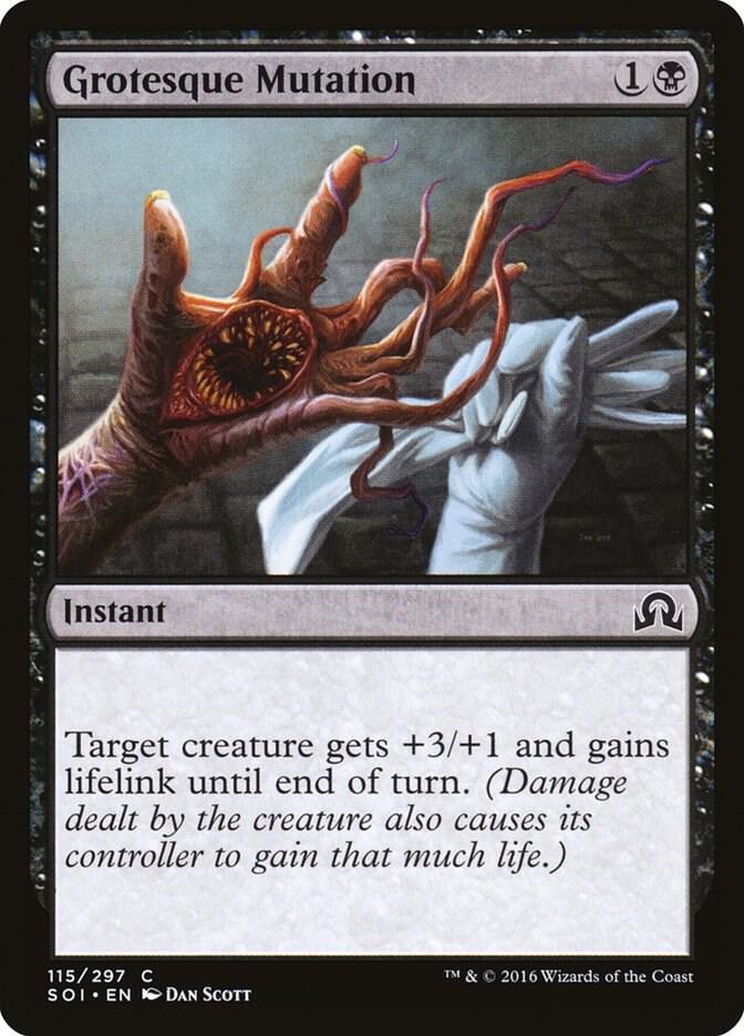 Grotesque Mutation 115 Shadows over Innistrad MTG C LP