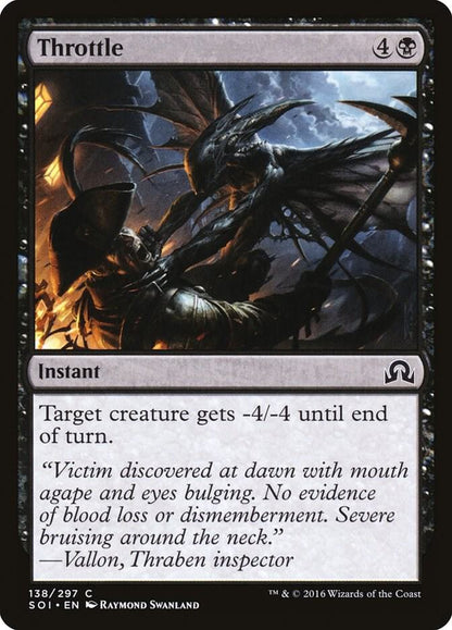 Throttle 138 Shadows over Innistrad MTG C LP
