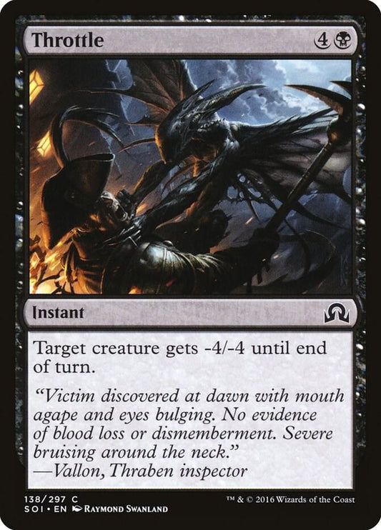 Throttle 138 Shadows over Innistrad MTG C LP