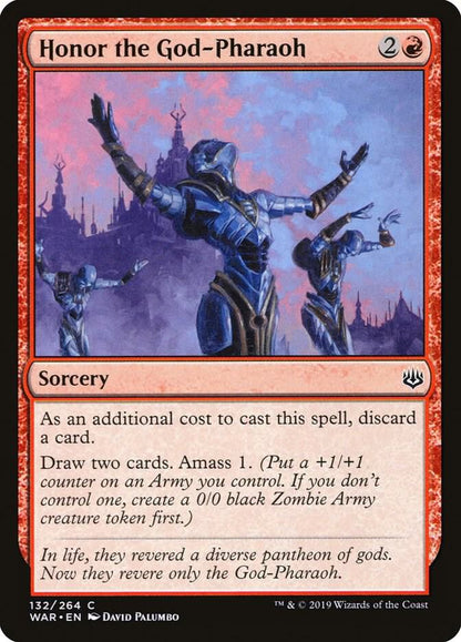 Honor the God-Pharaoh 132 War of the Spark MTG C NM