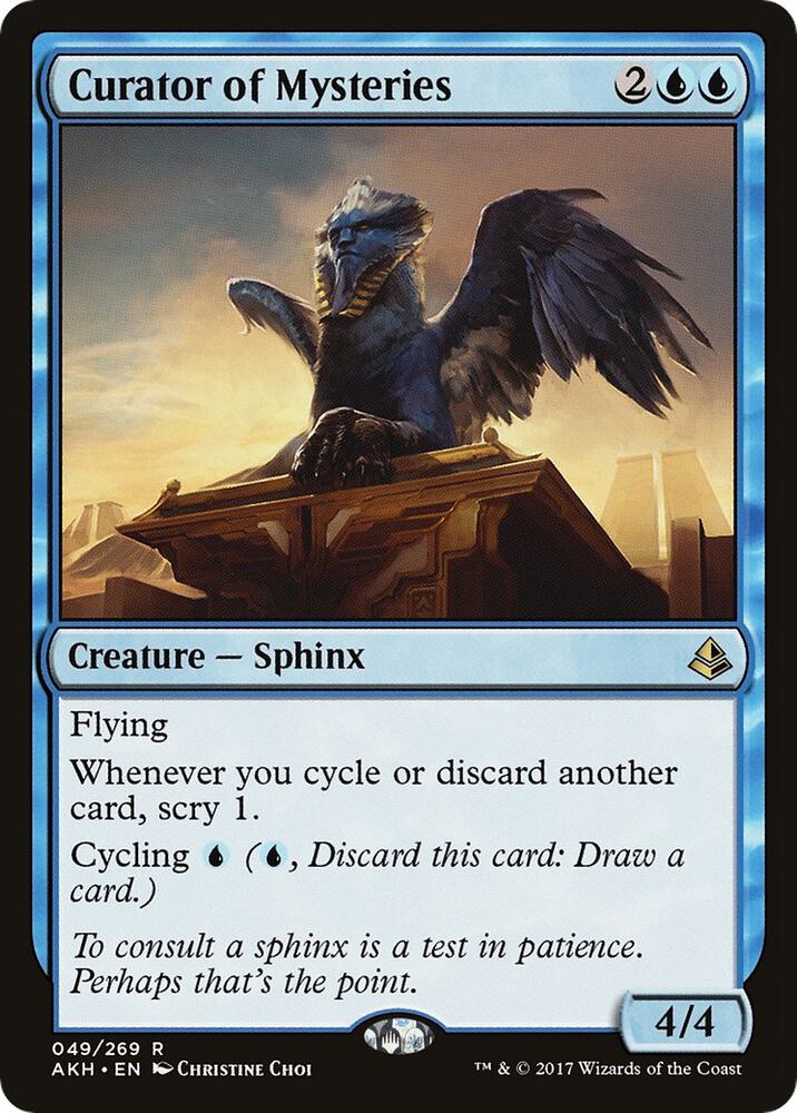 Curator of Mysteries 49 Amonkhet MTG R NM
