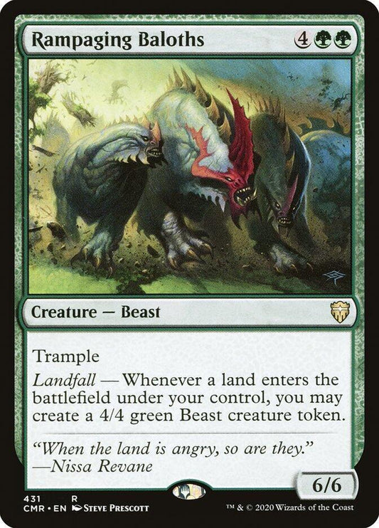 Rampaging Baloths 431 Commander Legends MTG R NM