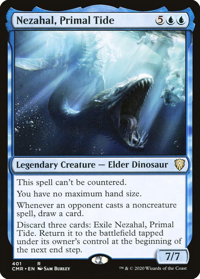 Nezahal, Primal Tide 401 Commander Legends MTG R NM