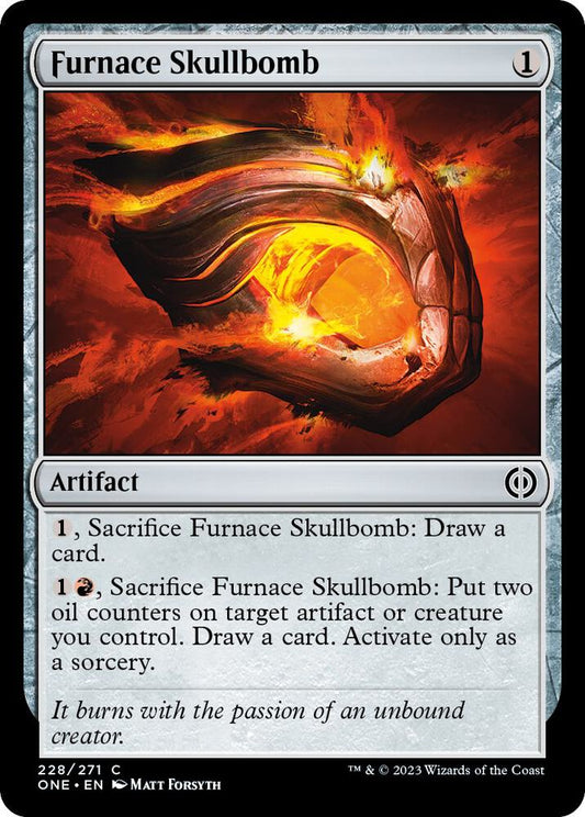 Furnace Skullbomb 228 Phyrexia: All Will Be One MTG C NM