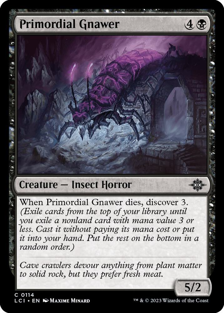 Primordial Gnawer 114 The Lost Caverns of Ixalan MTG C NM