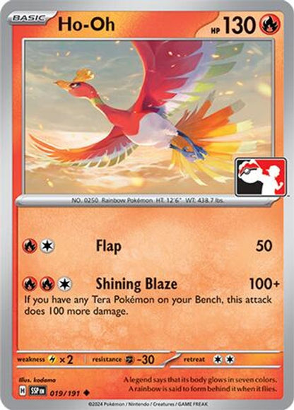 Ho-Oh 019/191 Prize Pack Series Cards Pokemon UC NM