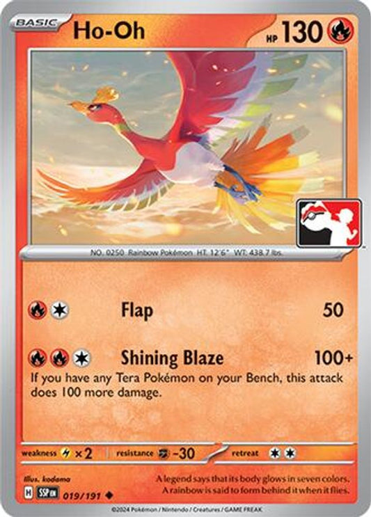 Ho-Oh 019/191 Prize Pack Series Cards Pokemon UC NM