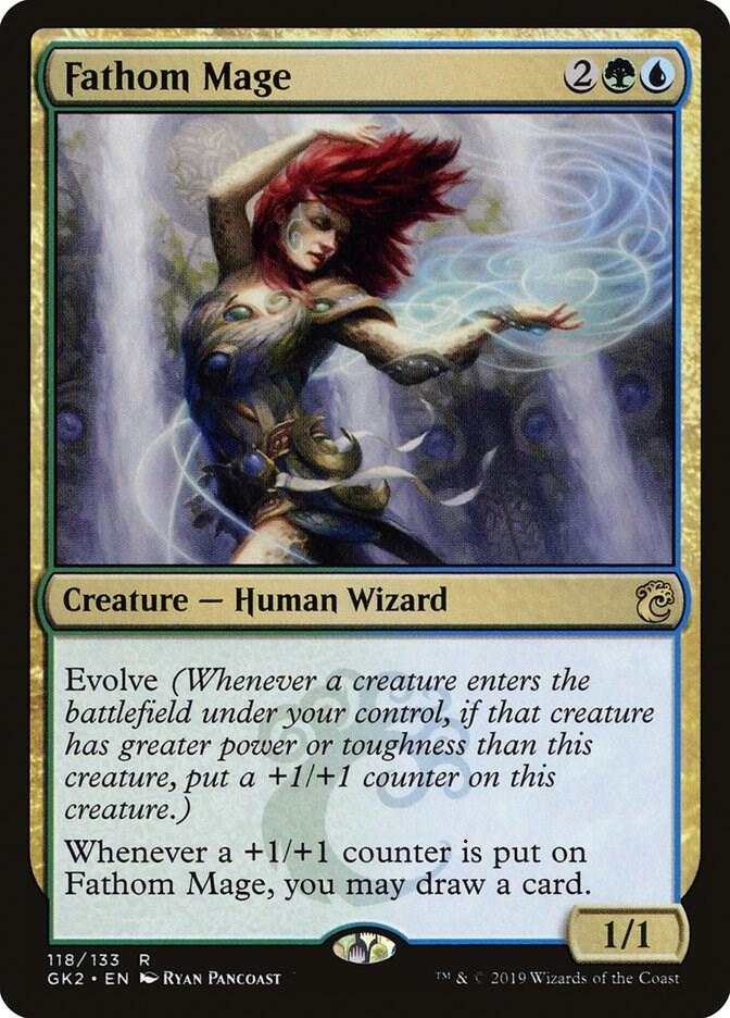 Fathom Mage 118 Ravnica Allegiance: Guild Kits MTG R NM