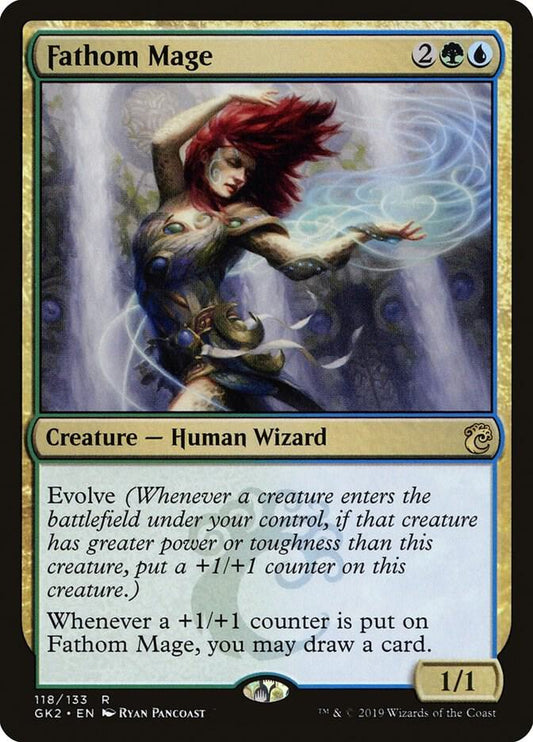 Fathom Mage 118 Ravnica Allegiance: Guild Kits MTG R NM