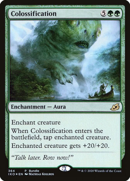 Colossification (IKO Bundle) 364 Unique and Miscellaneous Promos MTG P Foil NM