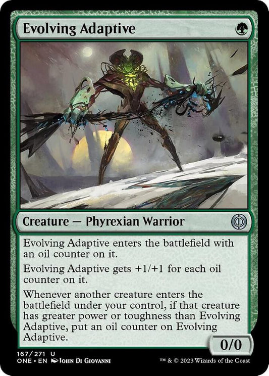 Evolving Adaptive 167 Phyrexia: All Will Be One MTG UC NM