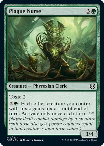 Plague Nurse 179 Phyrexia: All Will Be One MTG C NM
