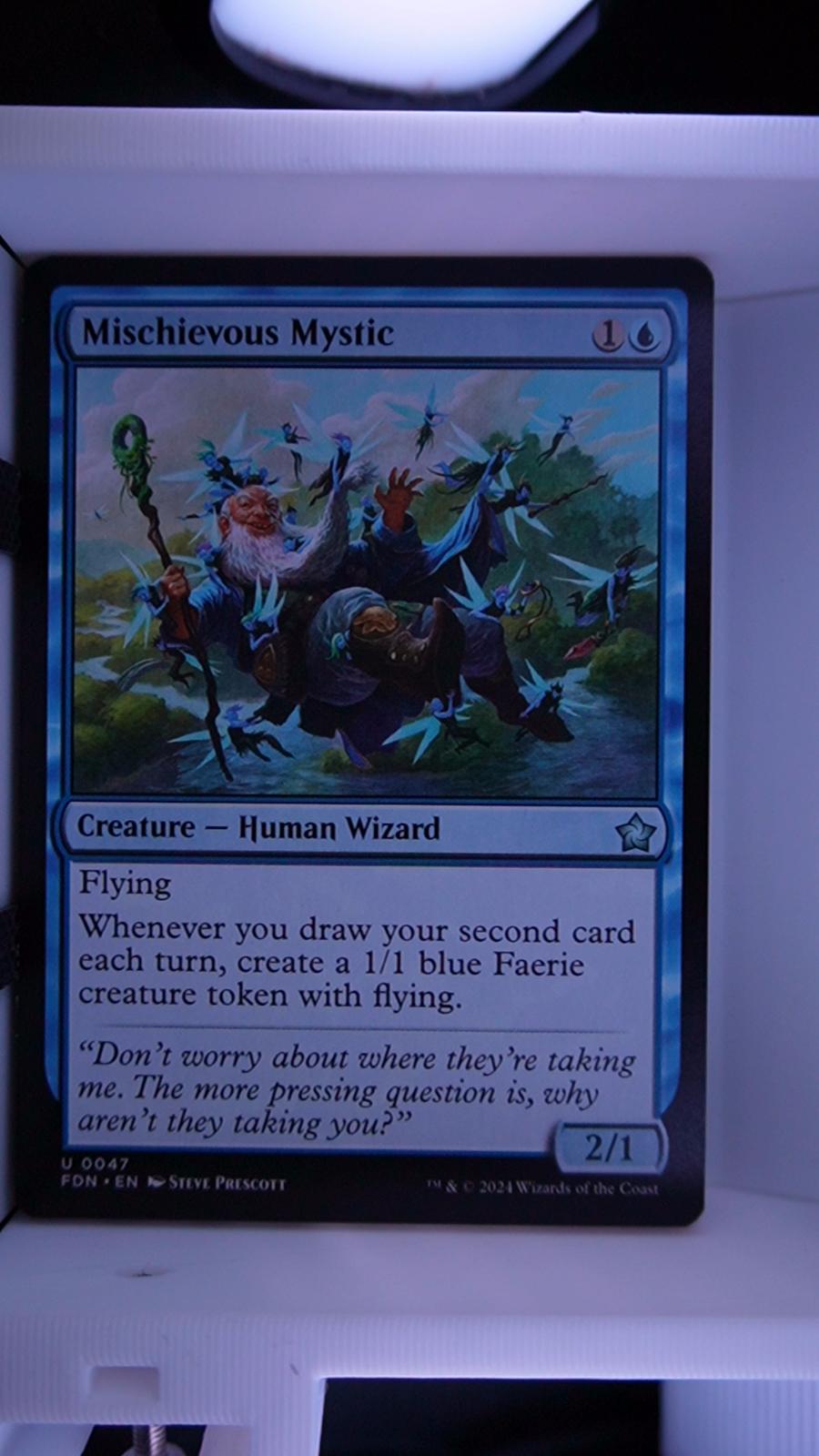 Mischievous Mystic 47 Foundations MTG UC NM