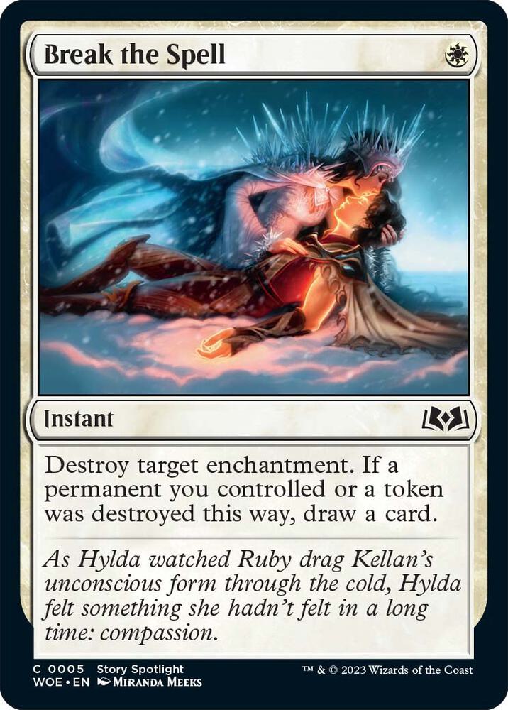 Break the Spell 5 Wilds of Eldraine MTG C NM