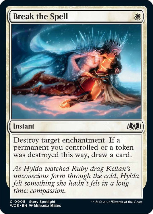 Break the Spell 5 Wilds of Eldraine MTG C NM