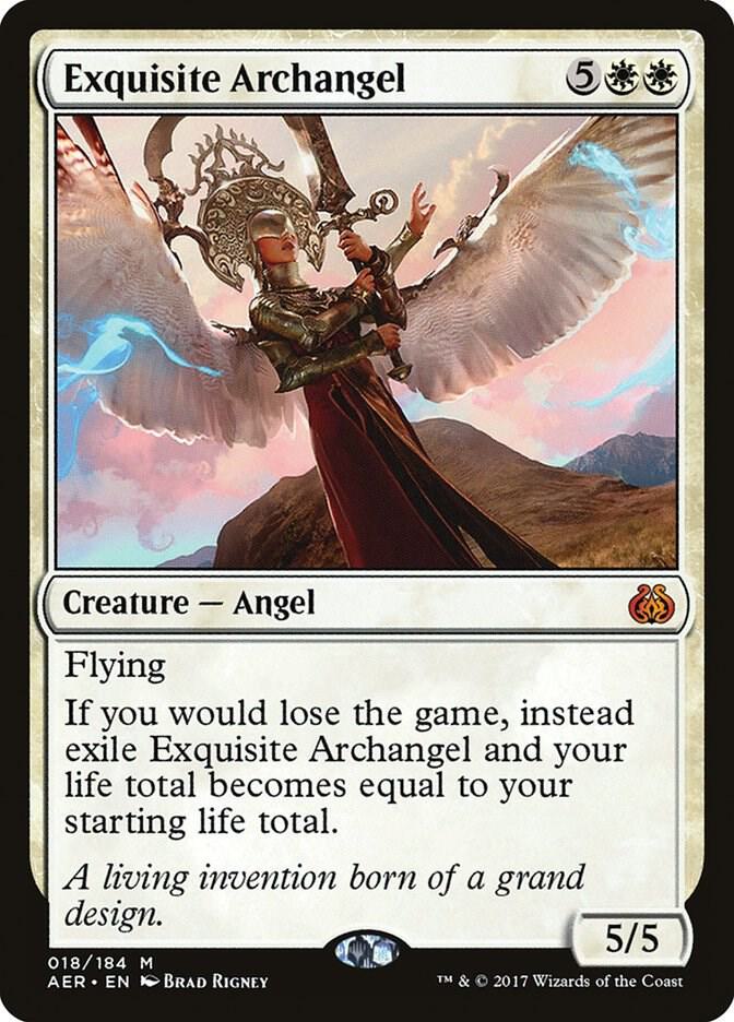 Exquisite Archangel 18 Aether Revolt MTG Mythic NM