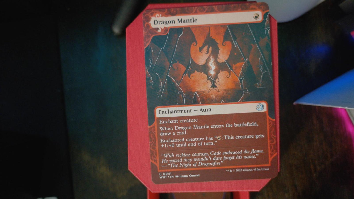Dragon Mantle 41 Wilds of Eldraine: Enchanting Tales MTG UC NM