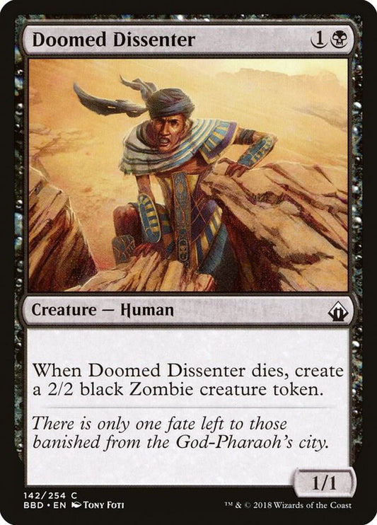 Doomed Dissenter 142 Battlebond MTG C NM