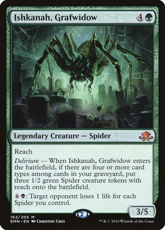 Ishkanah, Grafwidow 162 Eldritch Moon MTG Mythic NM