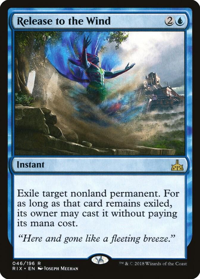 Release to the Wind 46 Rivals of Ixalan MTG R NM
