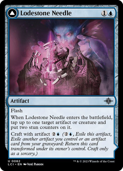 Lodestone Needle 62 The Lost Caverns of Ixalan MTG UC NM