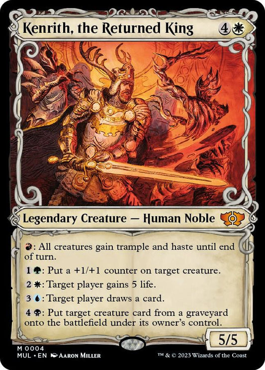 Kenrith, the Returned King 4 March of the Machine: Multiverse Legends MTG NM