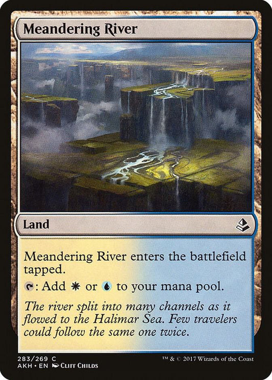 Meandering River 283 Amonkhet MTG C NM