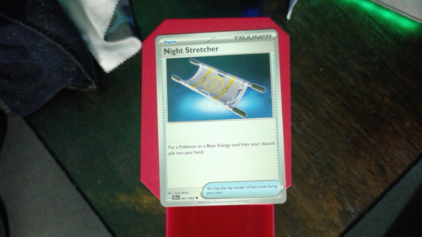 Night Stretcher 061/064 Shrouded Fable Pokemon UC NM