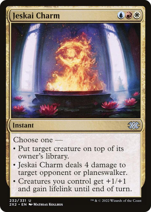 Jeskai Charm 232 Double Masters 2022 MTG UC NM