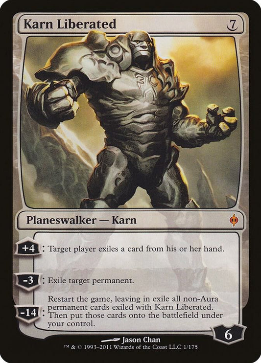 Karn Liberated 1 New Phyrexia MTG Mythic NM