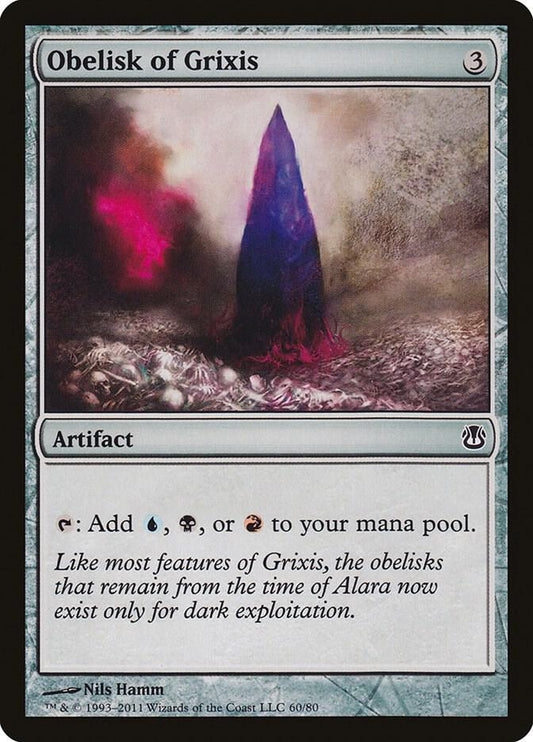 Obelisk of Grixis 60 Duel Decks: Ajani vs. Nicol Bolas MTG C NM