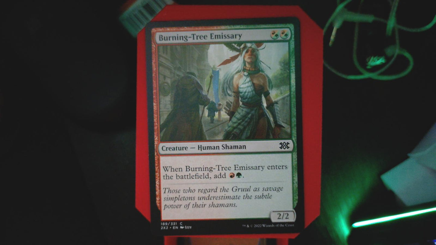 Burning-Tree Emissary 189 Double Masters 2022 MTG C NM