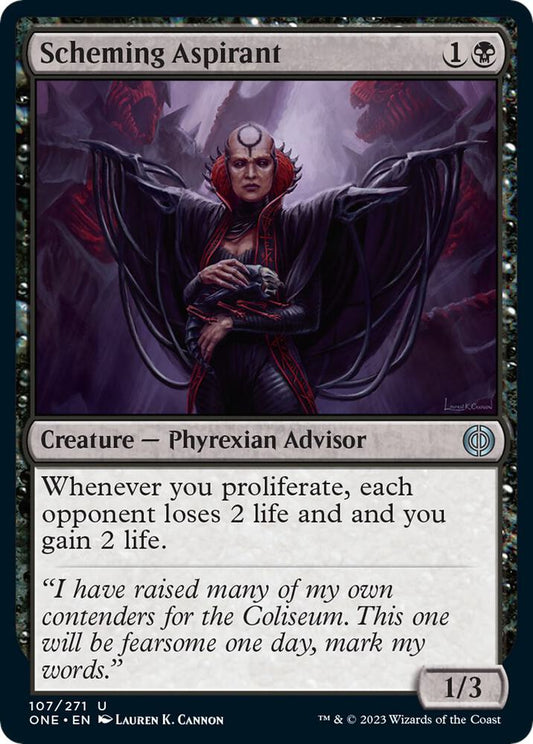 Scheming Aspirant 107 Phyrexia: All Will Be One MTG UC NM