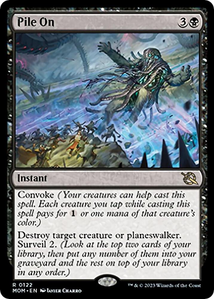 Pile On 122 March of the Machine MTG R NM