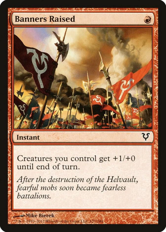 Banners Raised 127 Avacyn Restored MTG C NM
