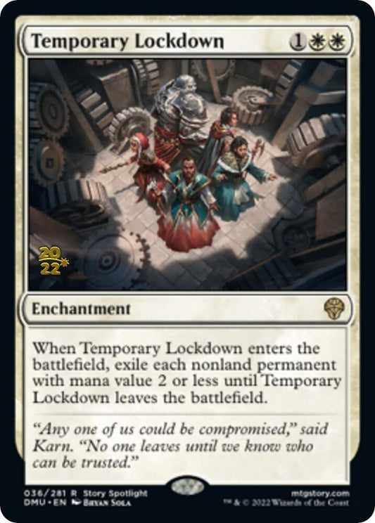 Temporary Lockdown 36 Prerelease Cards MTG R NM